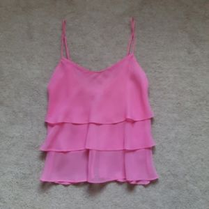La Senza cami bubble gum pink